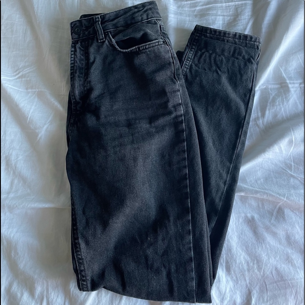 Urban outfitters black mom jeans